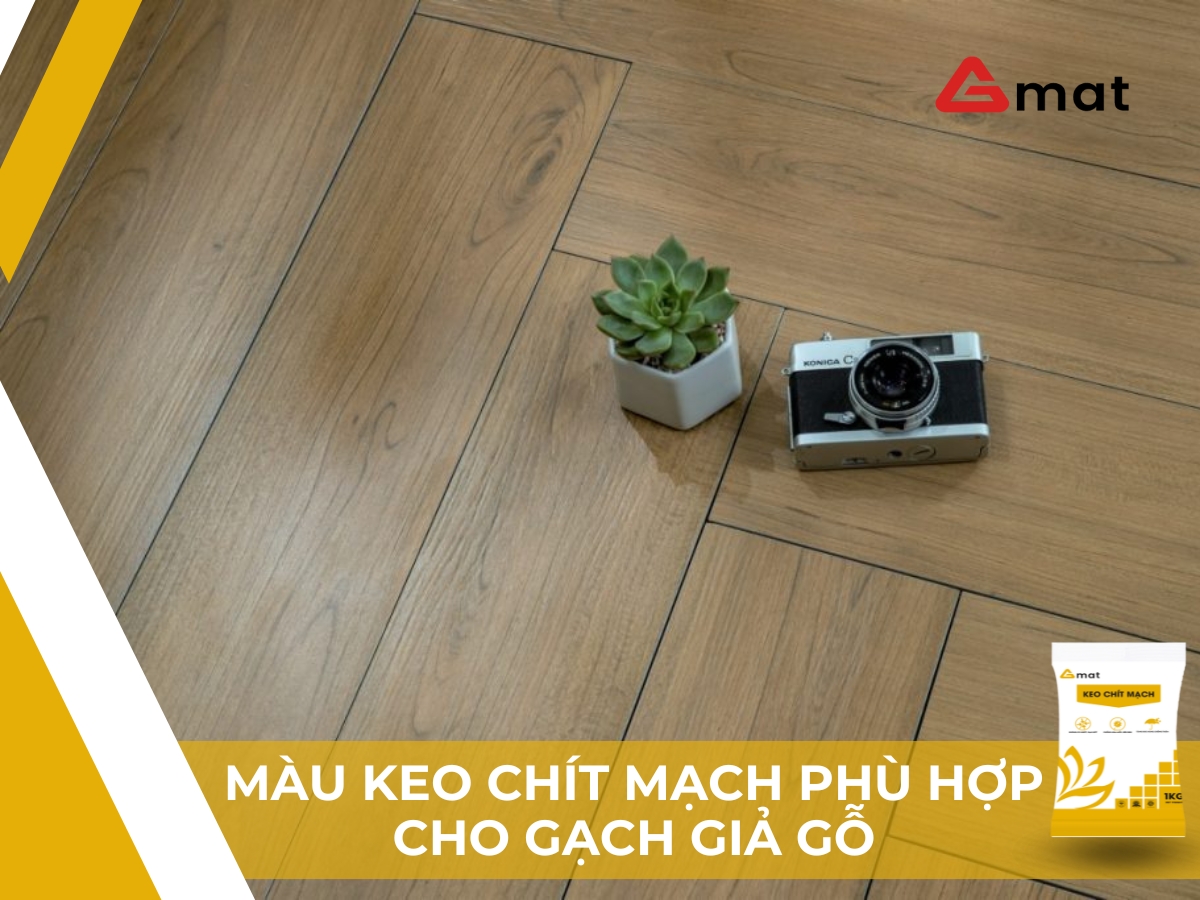 Gạch giả gỗ có cần dùng keo chít mạch không?