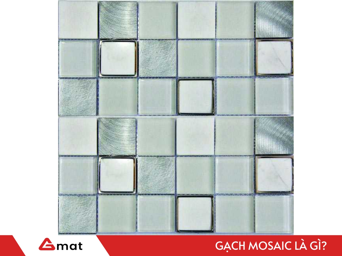 Gạch Mosaic thủy tinh