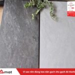 Vì sao nên dùng keo dán gạch cho gạch marble khổ lớn