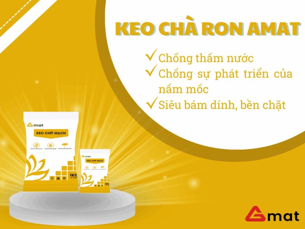 Keo chít mạch bồn cầu AMAT